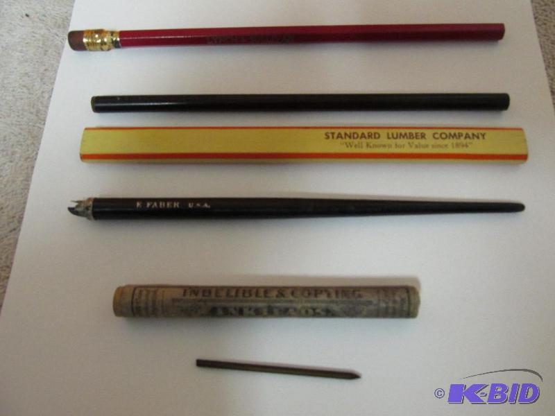 lot 82 image: Vintage, Antique, Collectible Pencils
