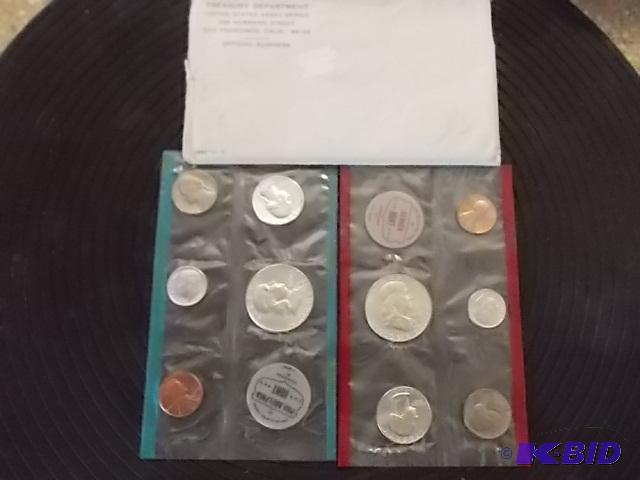 lot 1 image: 1963 US Mint Set P & D...