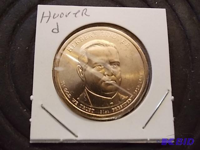 lot 26 image: Hoover Presidential Dollar D...
