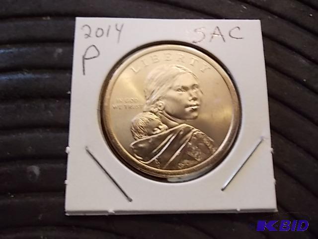 lot 29 image: 2014 Sac Dollar P...