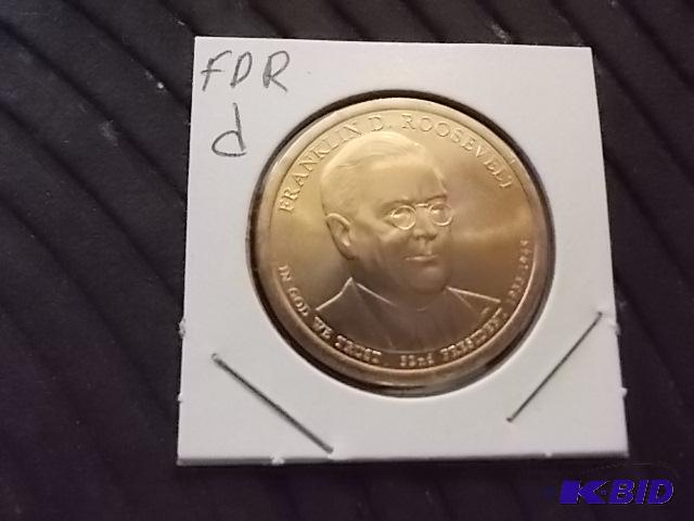 lot 30 image: FDR Presidential Dollar D...
