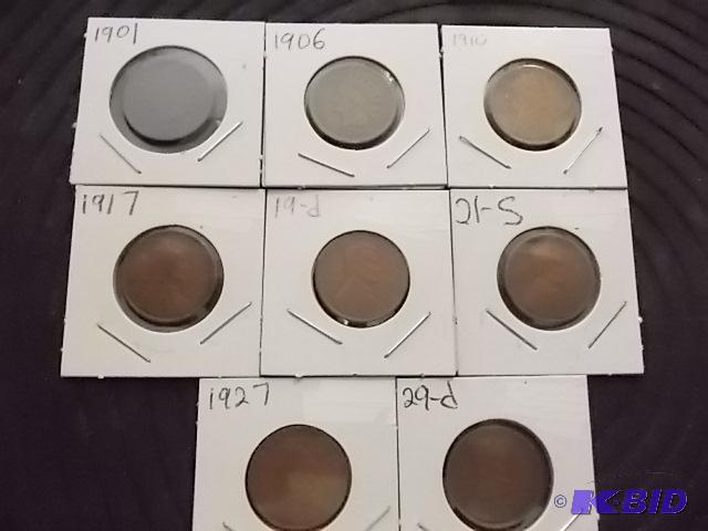 lot 56 image: Assorted Pennies 1901-1929...