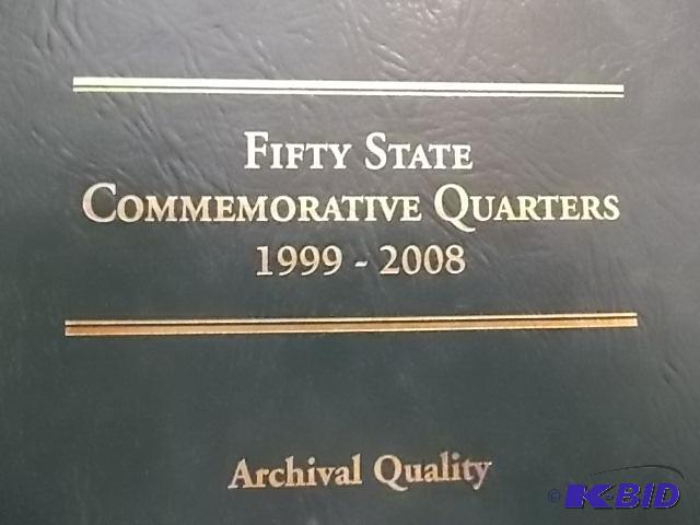 lot 66 image: 50 State Commemorative Quarter Full Set 1999-...
