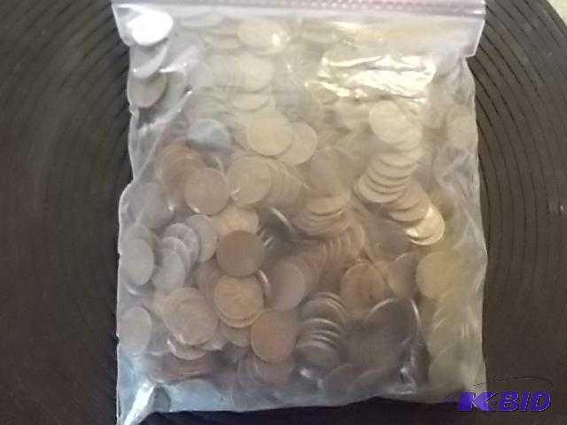 lot 76 image: Large Bag Of 1000 Wheat Pennies...