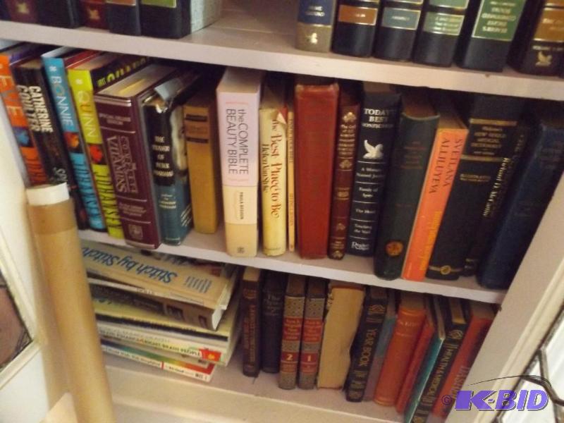 lot 16 image: All the books on the shelves...