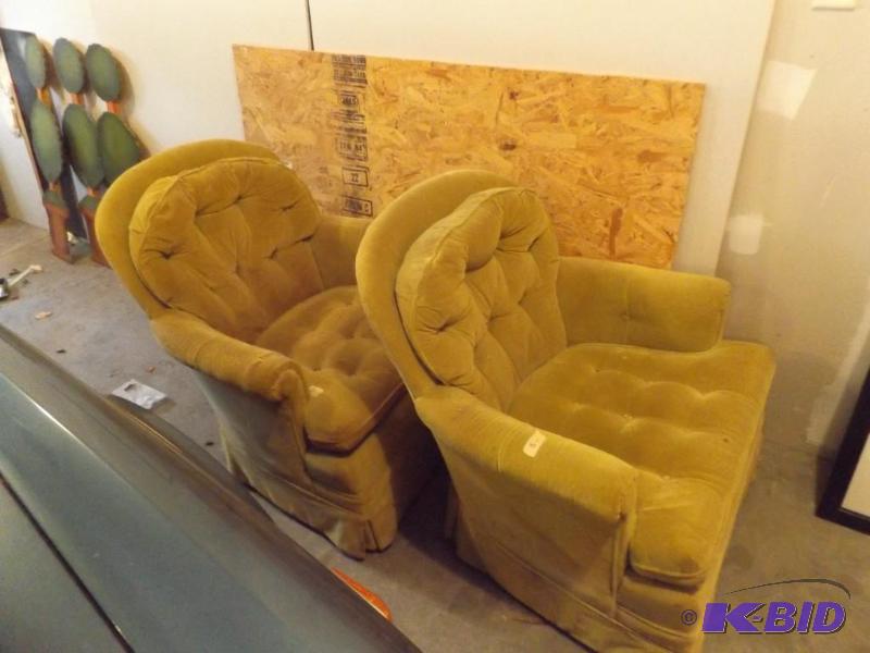 lot 48 image: Two rocking chairs...