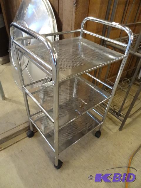 3 Tier Metal Cart. 16 X 12 X 29...