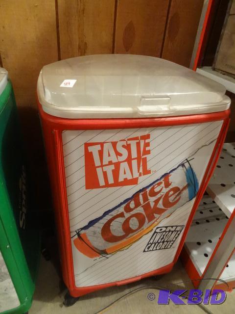 Diet Coke Retail Ice Cooler...