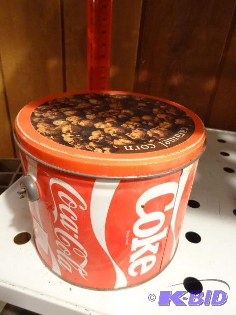 Coca Cola Carmel Corn Tin...