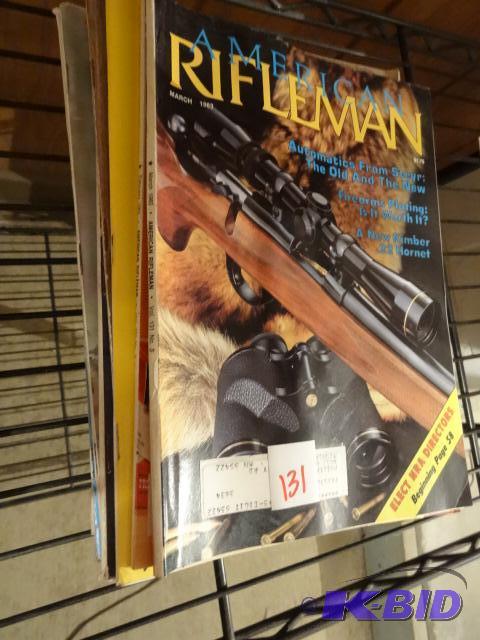 American Rifleman Magazines 1960s...