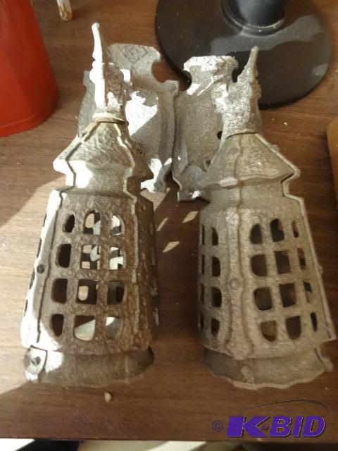 2 Aluminum Outdoor Wall Lights...