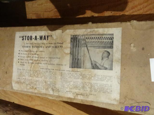 Stor -A- Way Kits, Storm Window and Screen St...