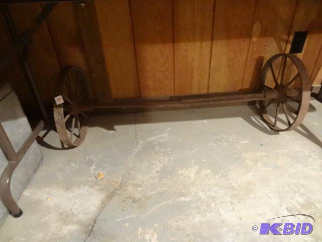 Vintage Axle for a Small Implement 41&quot W...