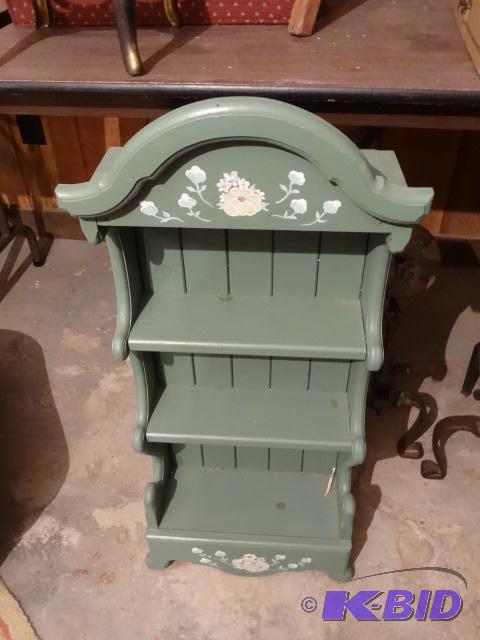 Vintage Wood Wall Hanging Shelf....