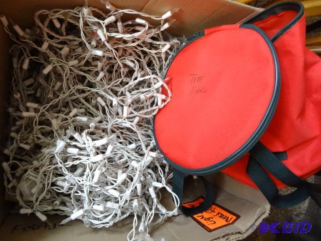 Christmas Light Bag, Strands of Clear Lights....