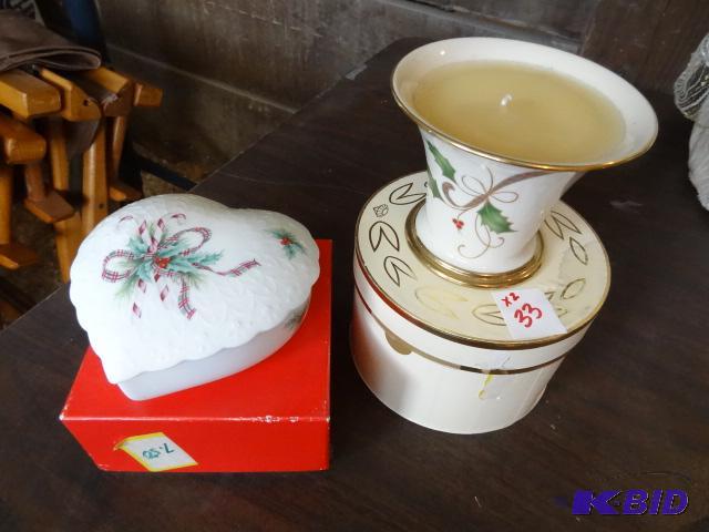 Holiday Votive Candle. Christmas Keep Sake Co...
