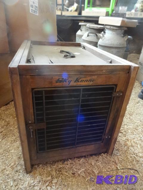 Mintage Wood Animal Sky Kennel 17 X 24 X 19...