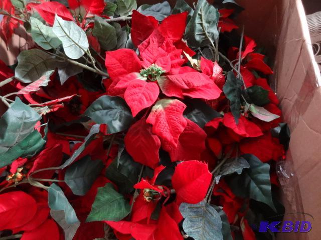 Box Full of Poinsettia Garland...