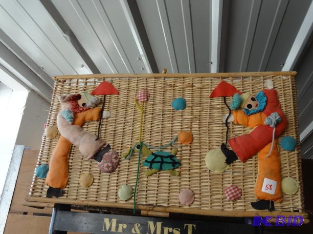 Wicker Kids Toy Box 27 X 20 X 15...
