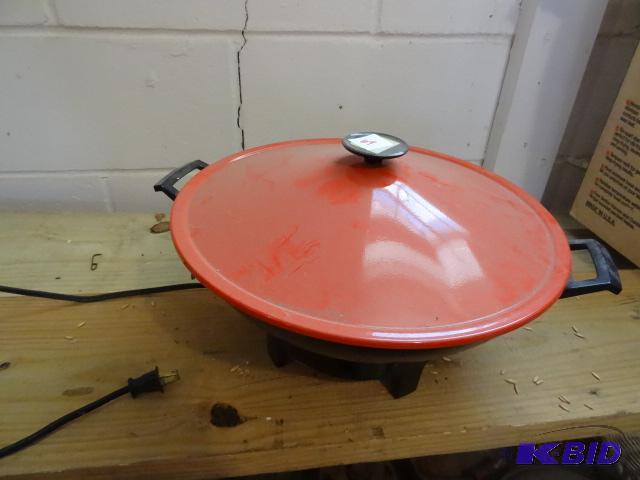 West Bend 6qt Electric Wok. Used...