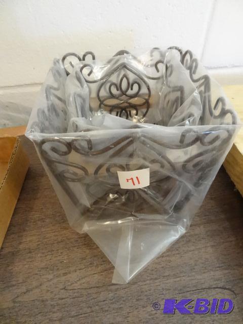 2 Metal Wire Baskets...