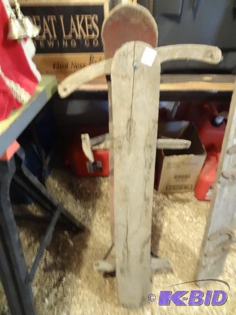 Antique Wood Kids Sled. Its rough But Still ...