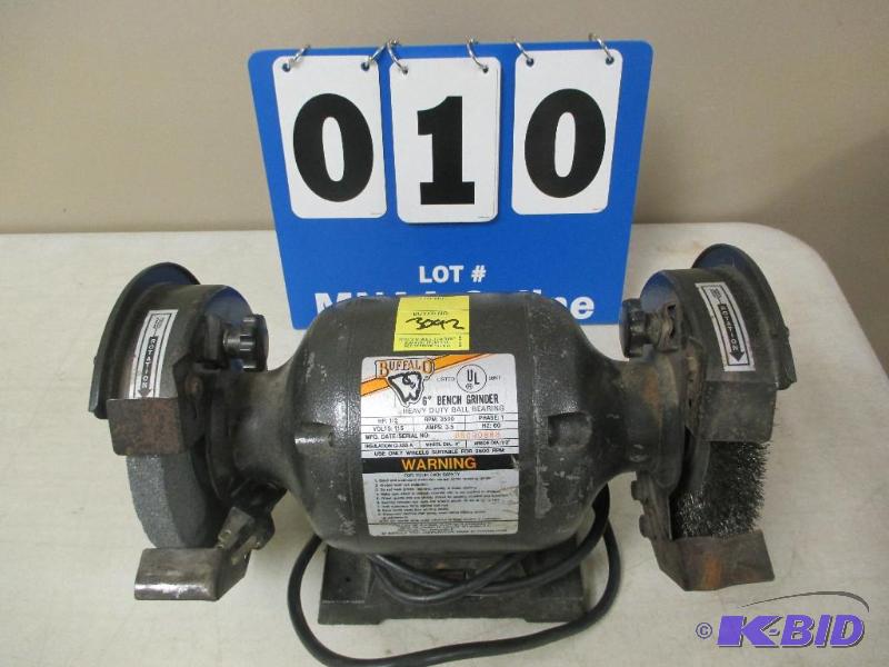 lot 10 image: Buffalo 6 Bench Grinder