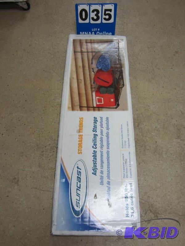 lot 35 image: Suncast Adjustable Ceiling Storage