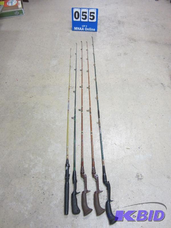 3 Fishing Rods - Johnson, Limited Edition & Shimano