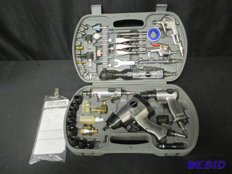 lot 60 image: Coleman Powermate Pneumatic Air Tools