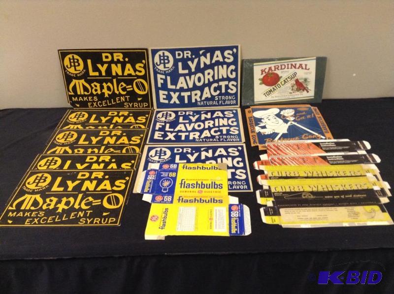 lot 101 image: Advertising Memorabilia
