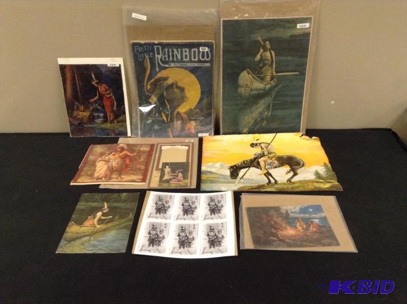 lot 102 image: Native American Prints & Sheet Music