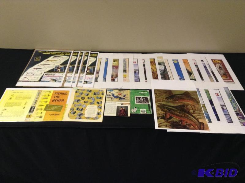 lot 120 image: Outdoor Fishing Prints