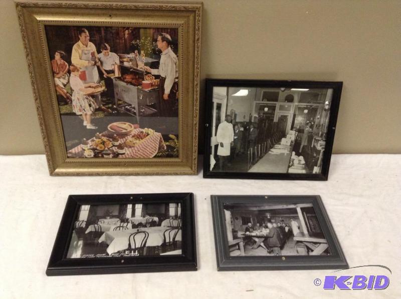 lot 142 image: 4 Framed Images