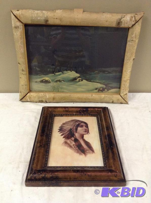 lot 150 image: 2 Framed Prints