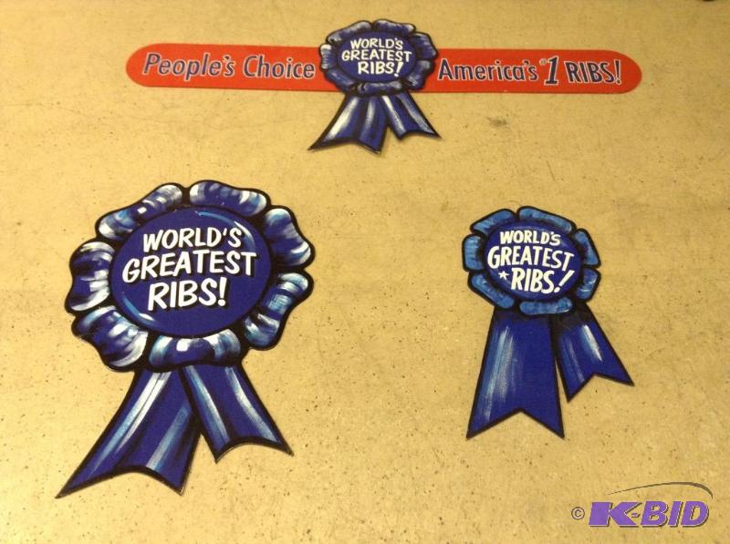 lot 19 image: Assorted Blue Ribbon Awards