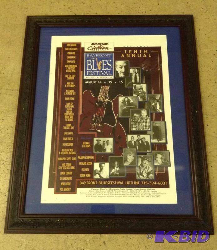 lot 27 image: Bayfront Blues Festival Tenth Annual Poster