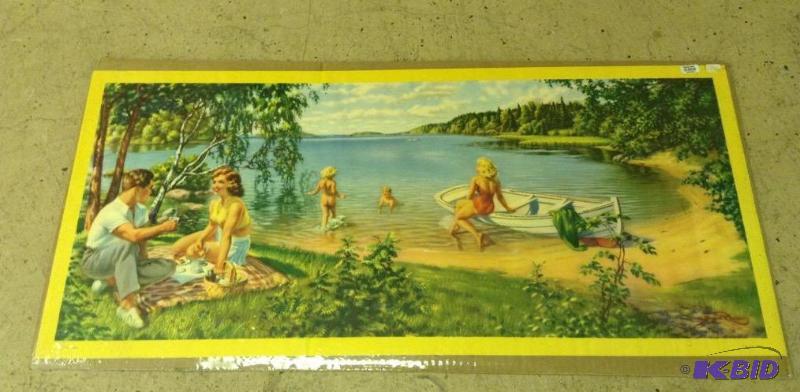 lot 37 image: Family Fun Day Litho