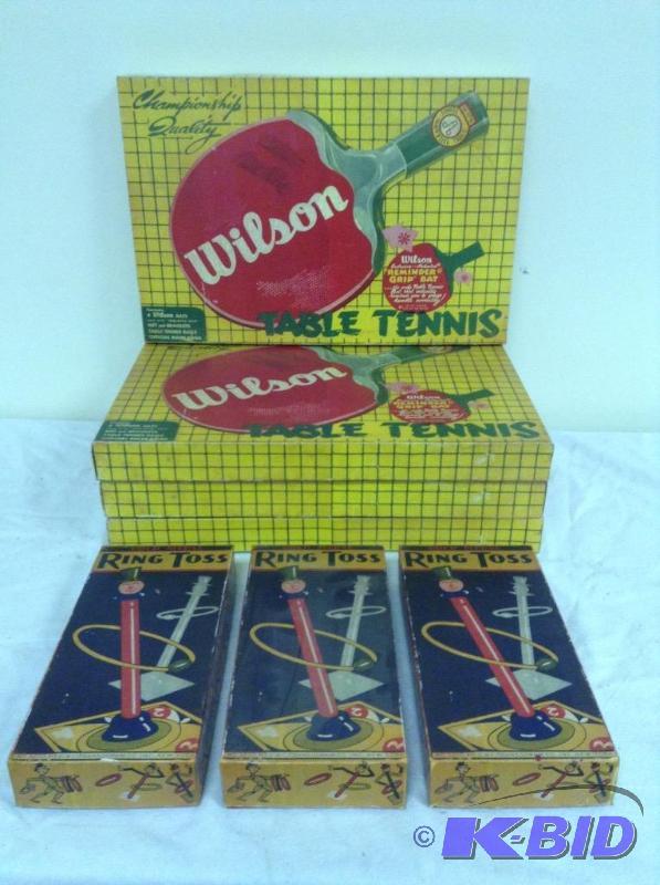 lot 85 image: Reproduction Game Boxes for Decor Only
