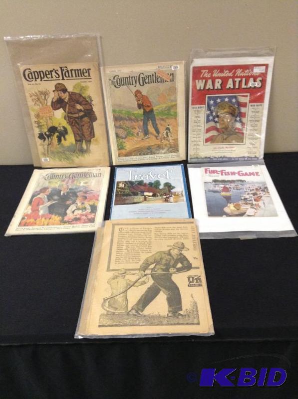 lot 86 image: Vintage Publications and Ads