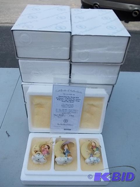 Bradford Collectibles - 9 Sets Of 3-Pieces - ...