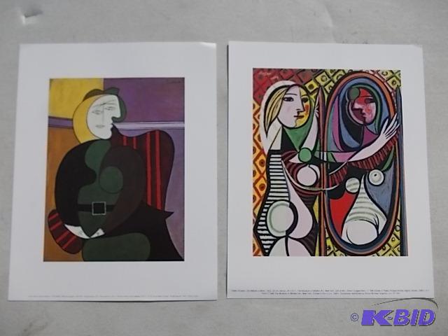 2-Pablo Picasso Reprints...