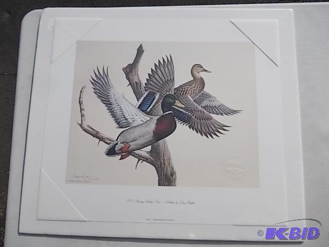 1983 Hunting Heritage Print Mallards By Larry...