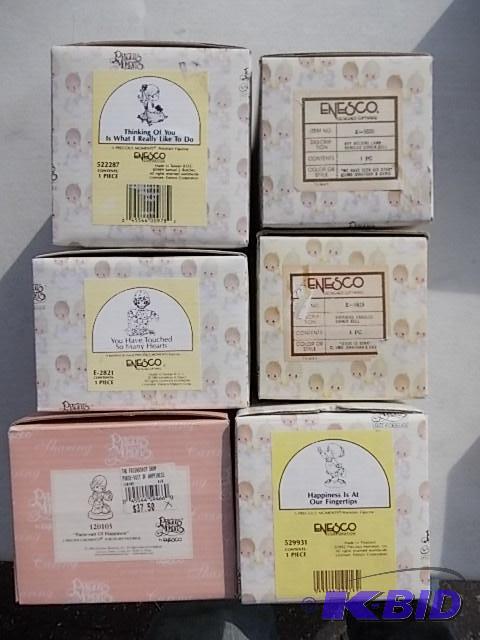 6-Precious Moments Figurines With Boxes...