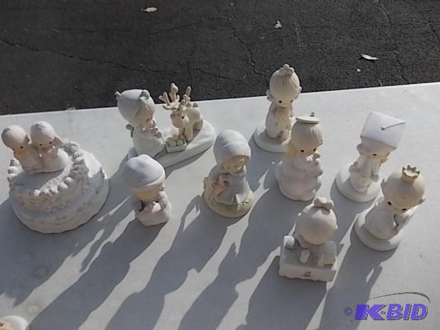9-Precious Moments Figurines No Boxes...