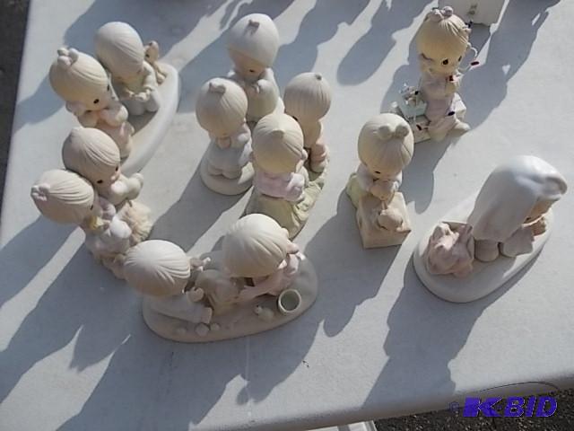 8-Precious Moments Figurines No Boxes...