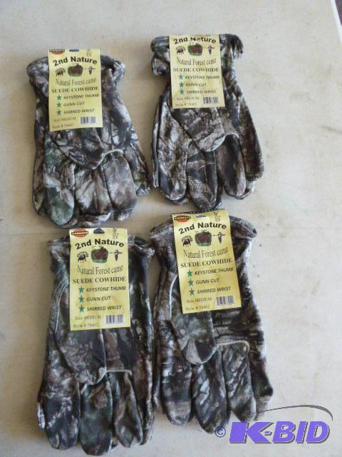 Four Pair of Gordova 2nd Nature Suede Cowhide...