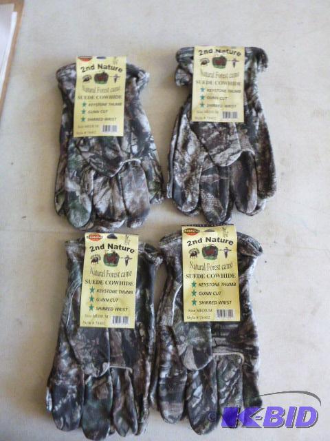 Four Pair of Gordova 2nd Nature Suede Cowhide...
