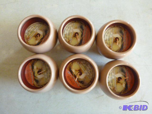 Six Candles Scent of Grannys Baked Apples...