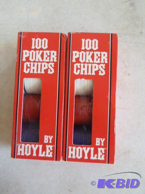 Two Packs of Poker Chips...